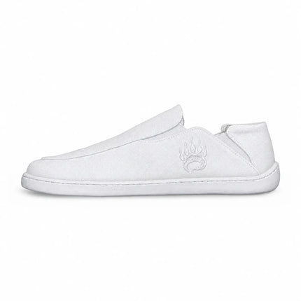 Bearfoot Oso CG2 White Slip-On Barefoot Shoes – Unisex37 EU6