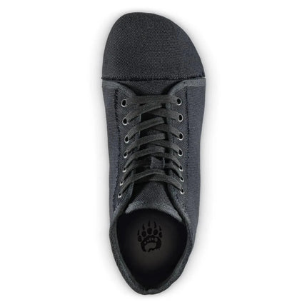 Bearfoot Ursus CHTG1 Black High-Top Barefoot Shoes – Unisex, view 3