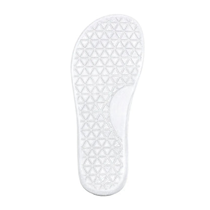 Bearfoot Ursus CHTG2 white canvas high-top barefoot shoe – angle view 8