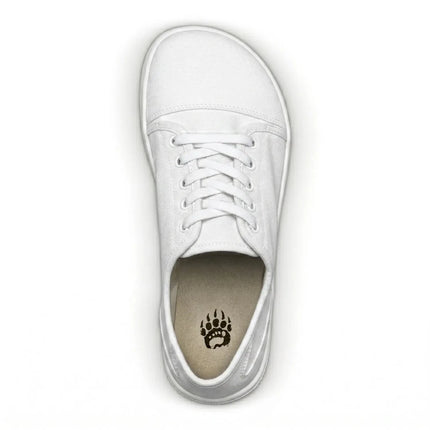 Bearfoot Ursus CLTG2 White Low-Top Barefoot Shoes – Unisex35 EU2