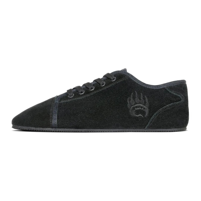 Bearfoot Ursus SLTG1 Black Low-Top Barefoot Shoes – Unisex35 EU1