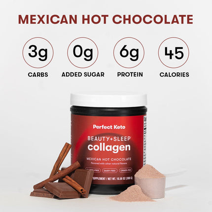 Beauty + Sleep Collagen - Skin, Hair & Nails Sleep SupportMexican Hot Chocolate6