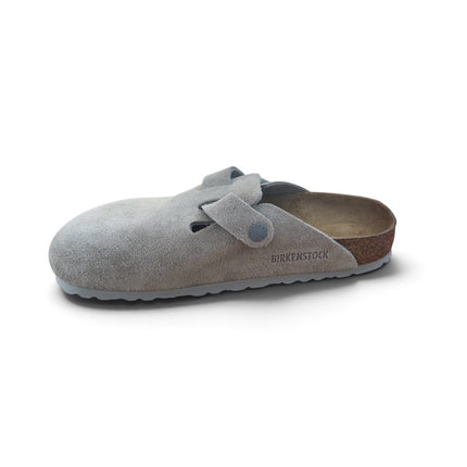 Birkenstock Boston Suede Clog UnisexStone Coin2