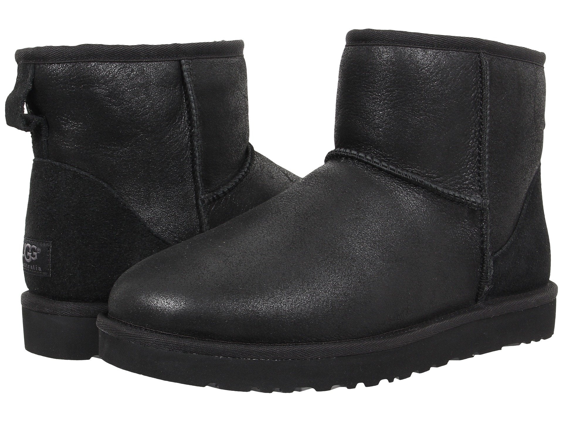 UGG Classic Mini Bomber Men's Boot - Black | Size 9