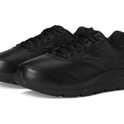 Brooks Addiction Walker 2 Black Women's Leather Sneaker82