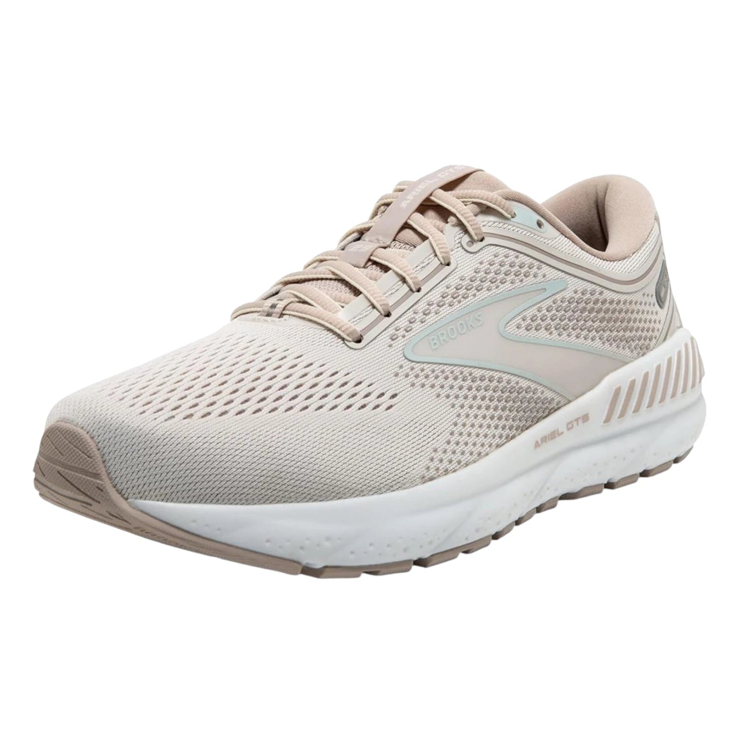 Brooks Women’s Ariel GTS 23 Beige Gray Women's Sneaker Shoes