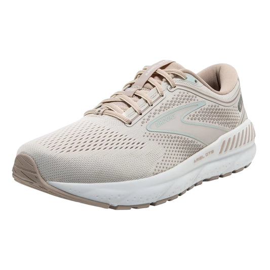 Brooks Women’s Ariel GTS 23 Beige Gray Women's Sneaker Shoes