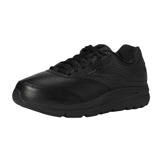 Brooks Addiction Walker 2 Black Women's Leather Sneaker