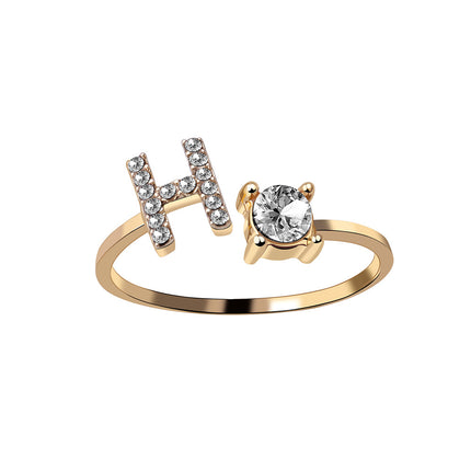 Adjustable initial letter ring – view 12