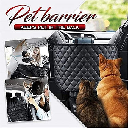 Car Seat Handbag Holder – PU Leather Front Seat Purse & Storage OrganizerBlack Quilted Diamond5