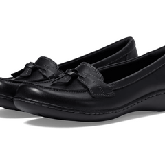 Clarks Women’s Ashland Bubble Loafers Black7.51