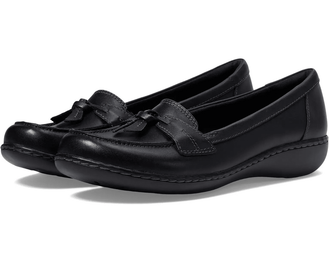 Clarks Women’s Ashland Bubble Loafers Black7.51