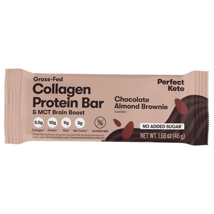 Collagen Protein Bars Almond Butter BrownieCollagen Protein BarsAlmond Butter Brownie3