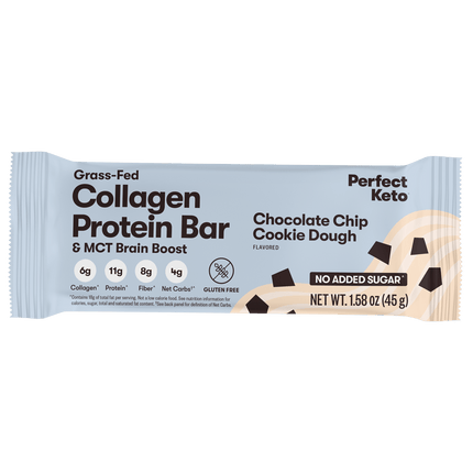 Collagen Protein Bars Chocolate Chip Cookie DoughCollagen Protein BarsChocolate Chip Cookie Dough6