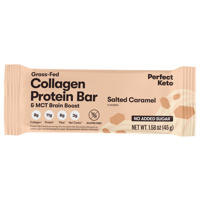 Collagen Protein Bars Salted CaramelCollagen Protein BarsSalted Caramel15