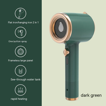 Mini handheld garment steamer – green features