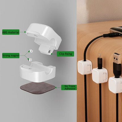 Magnetic cable clips 6-pack – view 6