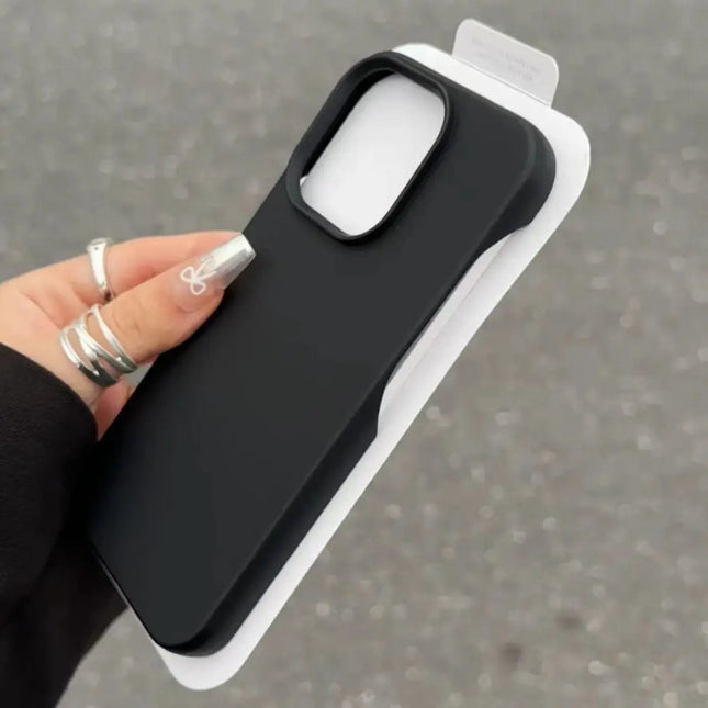 Matte silicone iPhone case – image 13
