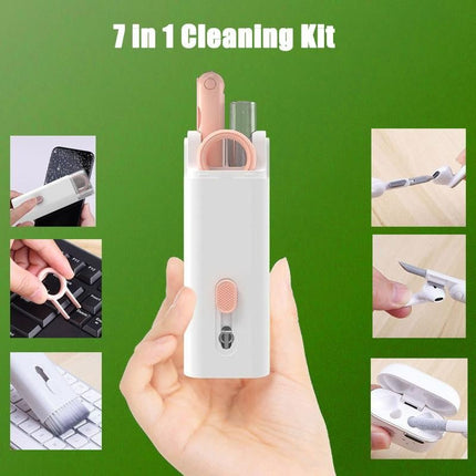 Earbud & Electronics Cleaning Pen Kit – Keyboard Brush, Screen Spray & ClothBlue9