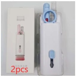 Earbud & Electronics Cleaning Pen Kit – Keyboard Brush, Screen Spray & ClothBlue12