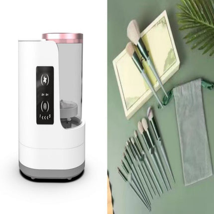 Electric Makeup Brush Cleaner & Dryer – USB Brush Cleaning StationUSB Plug-In8