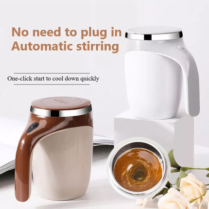 Self-stirring coffee mug – view 2