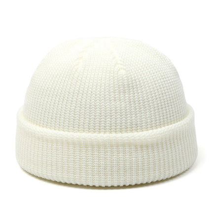 Fisherman Beanie – Short Ribbed Knit Docker Hat for Women & Men, 9 ColorsArmy Green2