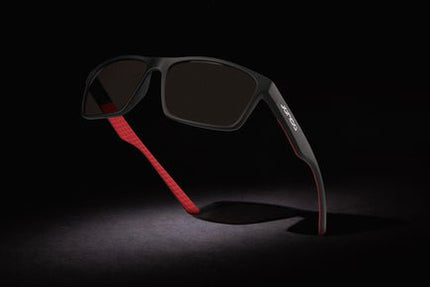 Gimme Polarized Golf Sunglasses - UV ProtectionBlack/Red8