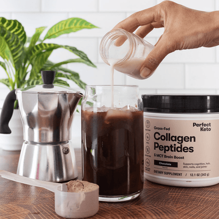 Grass - Fed Collagen Peptides & MCT Brain BoostChocolate6
