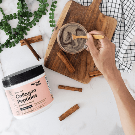 Grass - Fed Collagen Peptides & MCT Brain BoostCinnamon Toast15