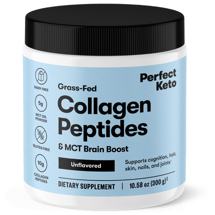 Grass - Fed Collagen Peptides & MCT Brain BoostUnflavored27