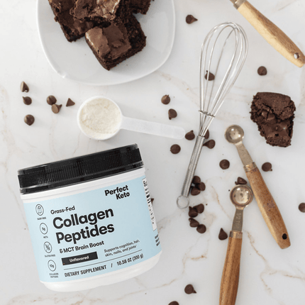Grass - Fed Collagen Peptides & MCT Brain BoostUnflavored28