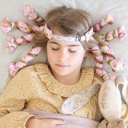 Heatless Curler Headband – 8-Arm Octopus No-Heat Overnight Hair CurlerBlack10