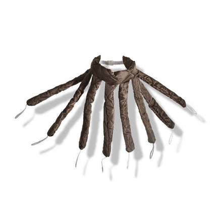 Heatless Curler Headband – 8-Arm Octopus No-Heat Overnight Hair CurlerBrown5