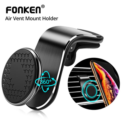 Magnetic Car Phone Mount – 360° Air Vent Phone Holder for CarBlack6