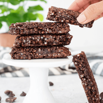 Mallow Munch - Keto Rice Crispy Treat Bar, Low - Carb SnackChocolate10
