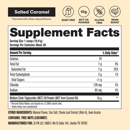 MCT Oil Powder Cinnamon ToastMCT Oil PowderCinnamon Toast16