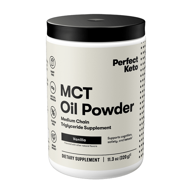 MCT Oil Powder - Perfect Keto SupplementVanilla3