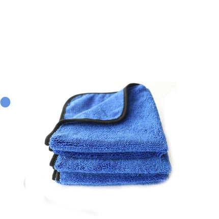 Microfiber Car Drying Towels 2-Pack – Thick 1000GSM Plush Detailing ClothsBlack7