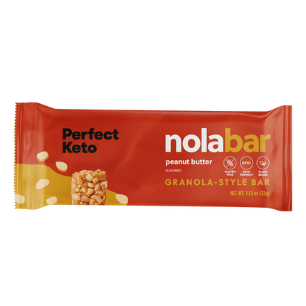 Nola Bars - Keto Granola Bar, Chewy Low - Carb Candy - Like SnackPeanut Butter17