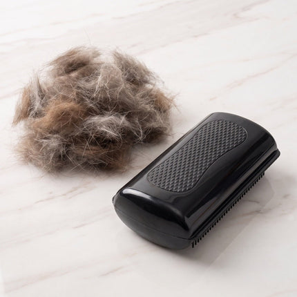 Pet Deshedding Brush – Handheld Grooming Tool for Dogs & Cats, Removes Loose UndercoatBlack5