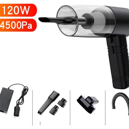 Portable Car Vacuum Cleaner – 120W Handheld 12V Vacuum with 4500Pa SuctionWhite7