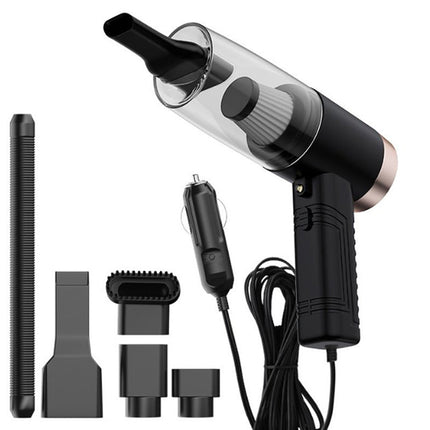 Portable Car Vacuum Cleaner – 120W Handheld 12V Vacuum with 4500Pa SuctionWhite5
