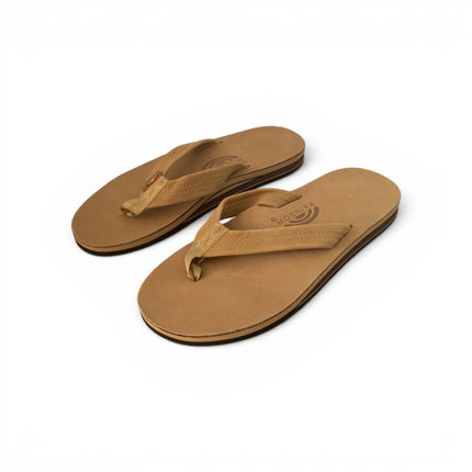 Rainbow Sandals Men's Double Layer Premier Leather Arch Support SandalSierra Brown5