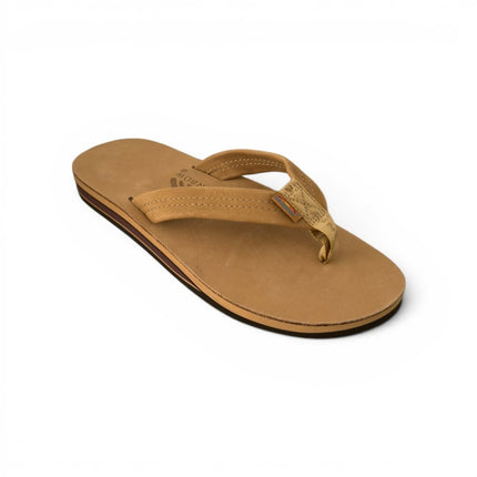 Rainbow Sandals Men's Double Layer Premier Leather Arch Support SandalSierra Brown7