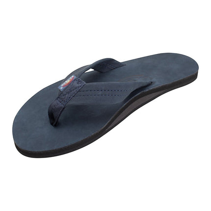Rainbow Sandals Men's Leather Single Layer FlipflopNavy16