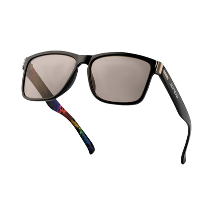 Rambo Golf Sunglasses - UV ProtectionGlossy Red12