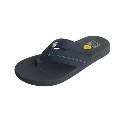 Reef Element TQT Men's Flip Flop Sandals with Arch Support & Built - In Bottle OpenerDeep Sea / Grey1