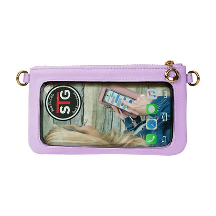 Save the Girls Bella RFID Crossbody PurseLavender (Hardware: Gold)11