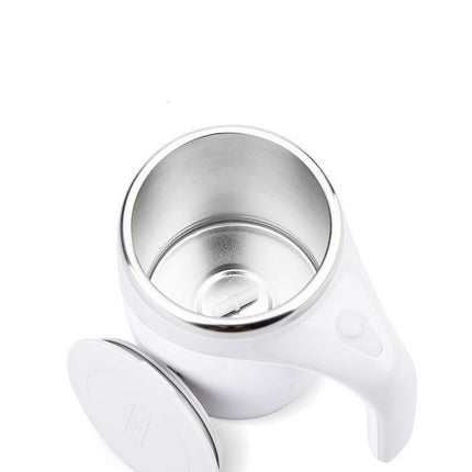 Self-Stirring Coffee Mug – Rechargeable Automatic Mixing Cup, Stainless SteelCoffee Brown10